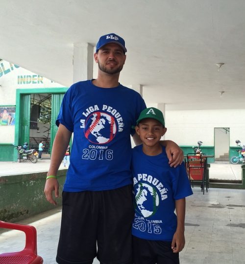 LaLigaPequena_Coach Chris and Samuel